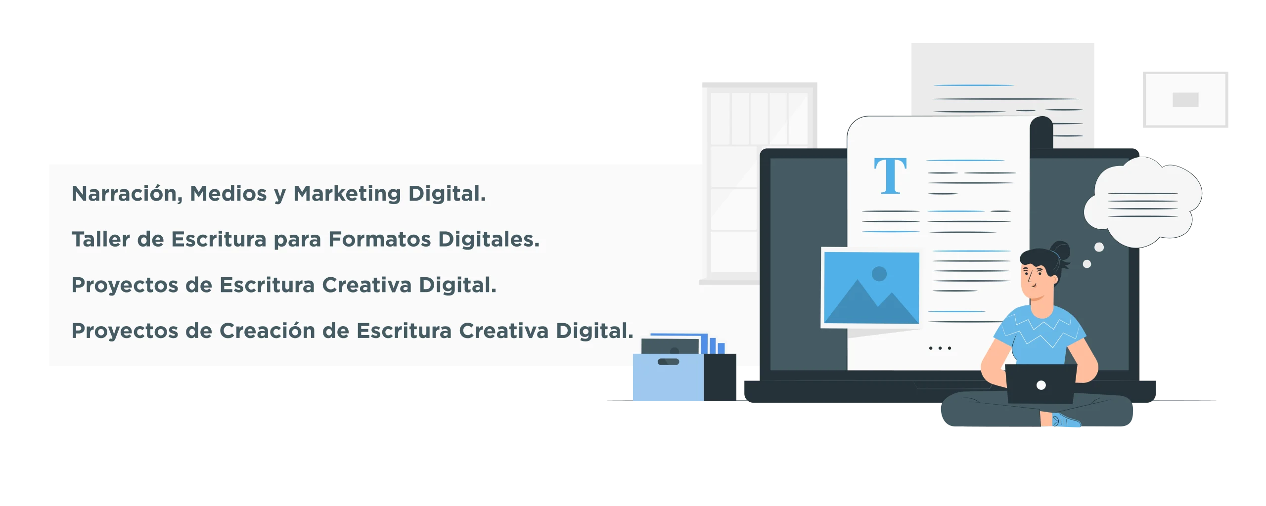 Plan Diplomado en Escritura Creativa para Formatos Digitales