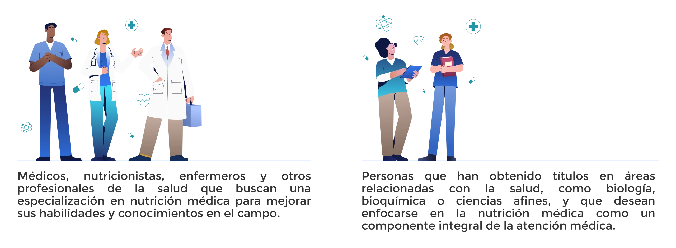 Dirigido a Certificate in Medical Nutrition